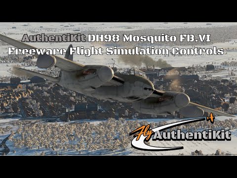 AuthentiKit - DH98 F.B. VI Mosquito - Replica Flight Controls