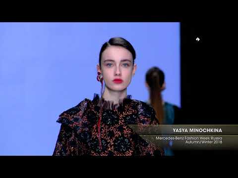 YASYA MINOCHKINA Mercedes Benz Fashion Week Russia Autumn/Winter 2018 Part 1