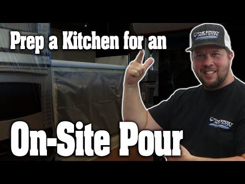 Ultimate Guide to Prepping Your Kitchen for an Onsite Epoxy Pour!