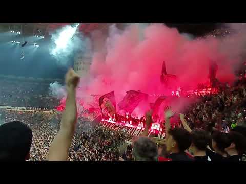 Forza Diavolo alė Milan-Salernitana #curvasudmilano #acmilan #sansiro