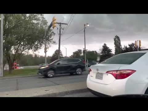 Toronto scary thunderstorm may 21 2022