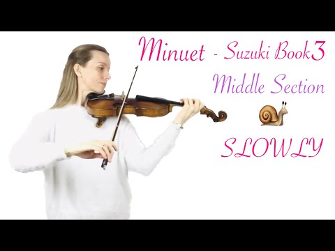 The Tricky Part from Minuet 3 - You Can Do it!🎻✨👍🏻