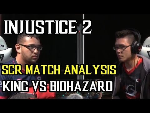 Injustice 2 - Player Analysis - FOREVER KING VS BioHazard - SCR 2017
