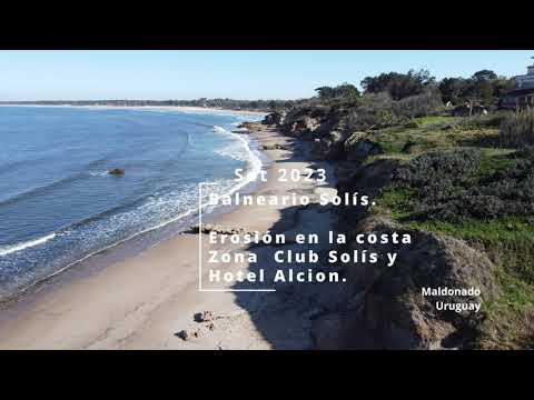 Erosión costas de Balneario Solís.