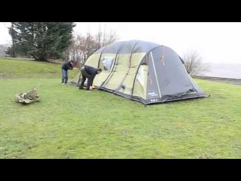 8 man inflatable tent vs Hurricane Bawbag