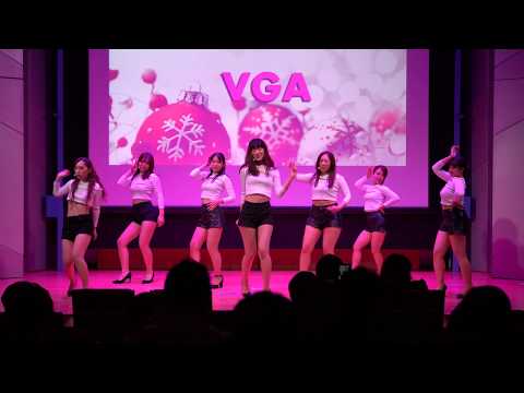 VGA「AOA(에이오에이) _ 사뿐사뿐(Like a Cat)」 くりだんぱ 2017.12.03