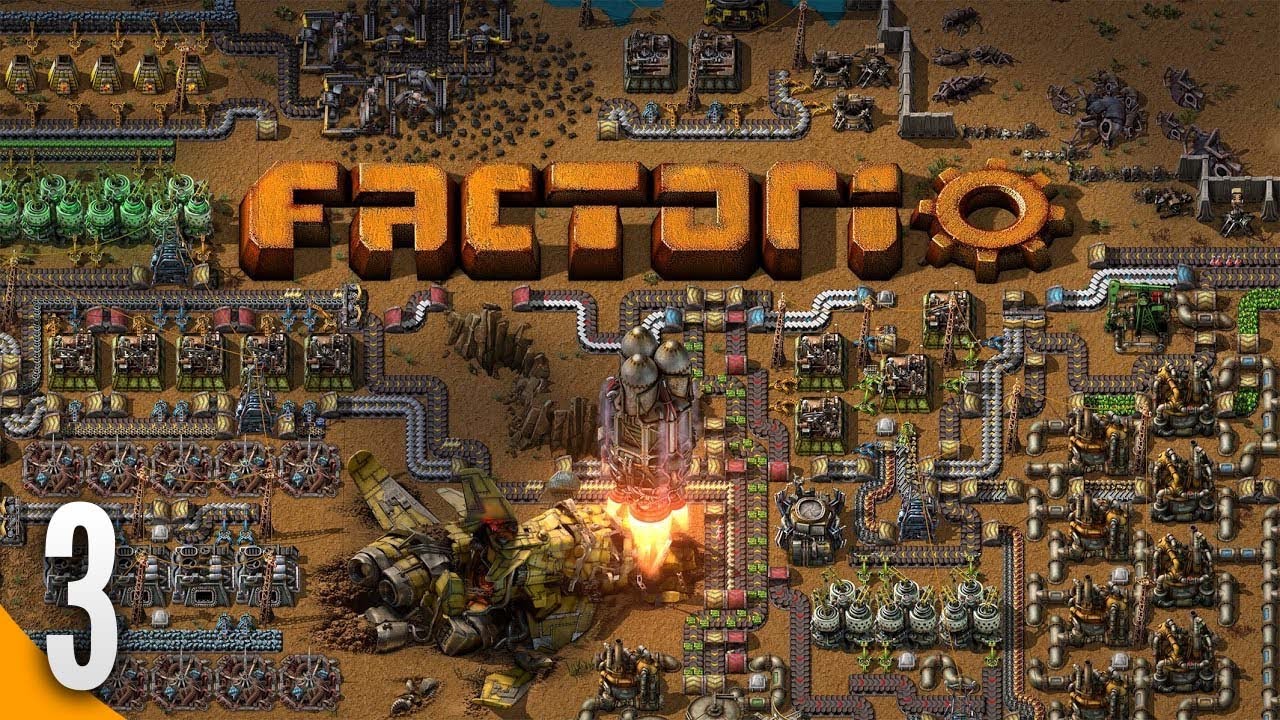 Factorio Part 3 - Full Gameplay Walkthrough Longplay No Commentary