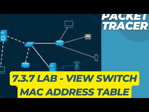 7.3.7 -View Switch MAC Address Table #computer#networking#switch#mac