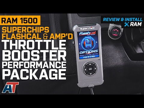 2008-2017 RAM 1500 Superchips Flashcal & Amp'D Throttle Booster Performance Package Review & Install