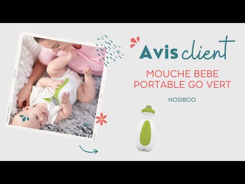 Accesoires pour mouche bébé éléctrique Nosiboo Go vert