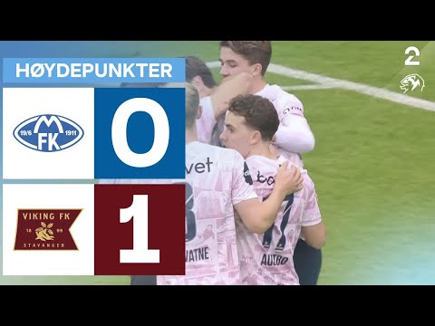 Molde 0 - 1 Viking - Høydepunkter
