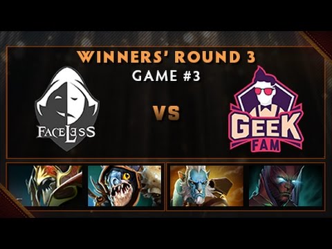 Faceless vs GeekFam Game 3 - Manila Masters SEA Qual.: Winners Ro 3 - @LuminousInverse @tsunami643