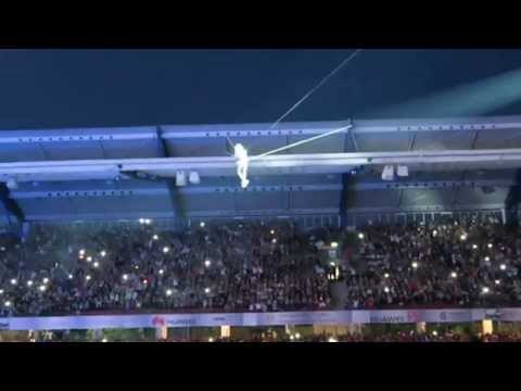 HELENE FISCHER NÜRNBERG 2015 FLUGSHOW