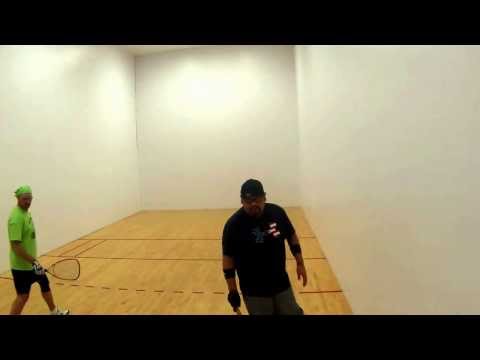 Portales Racquetball Crew - Game 1 Bobby G. and Brian P. at CCC