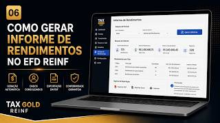 Tutorial Tax Gold Reinf — Parte 06