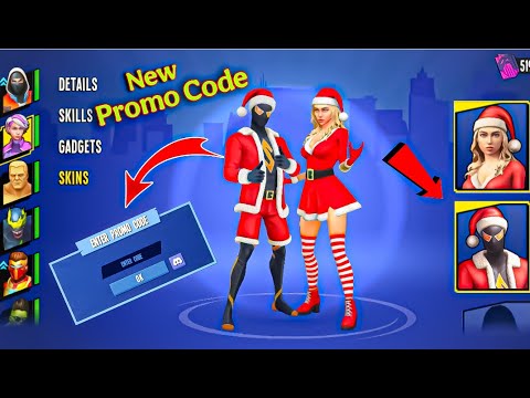 Spider Fighter 3 NEW Promo Code 😱 Free Santa Skin Unlock!