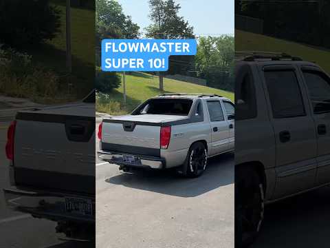 Chevy Avalanche 5.3L V8 w/ FLOWMASTER SUPER 10!