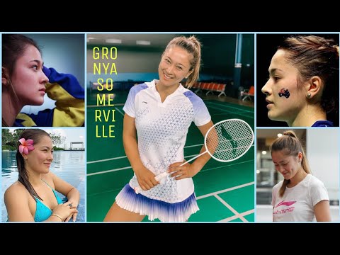 See the daily practice of the beautiful badminton player, Gronya Somerville 💚🏸