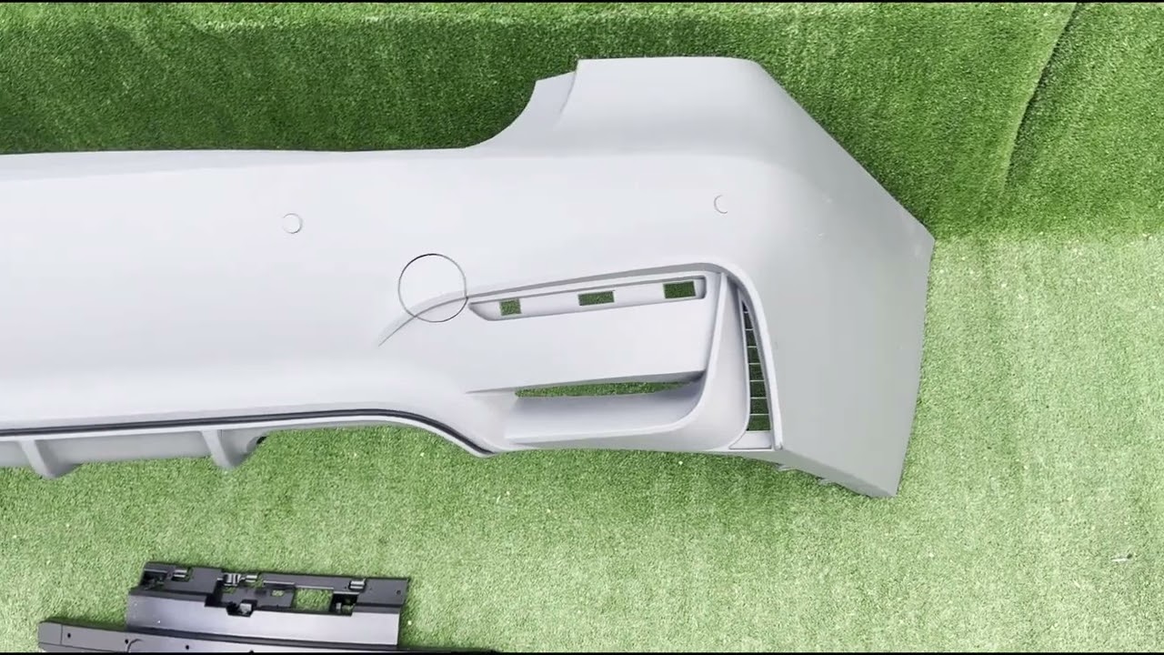 BMW 3 серия F30/F31 2012-2019 гг. Задний бампер в стиле F80 M3 Video 1