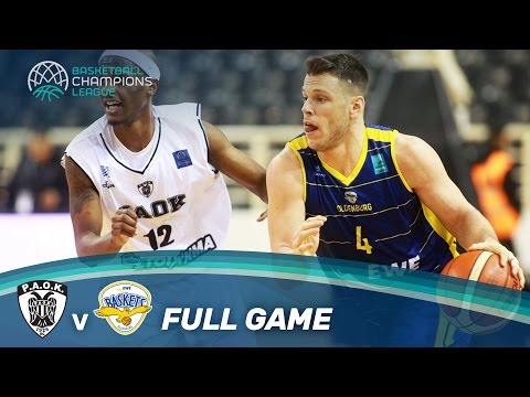 PAOK v EWE Baskets - Full Game - Basketball Champions League