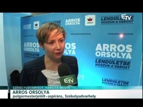 Előválasztási kampány Udvarhelyen – Erdélyi Magyar Televízió