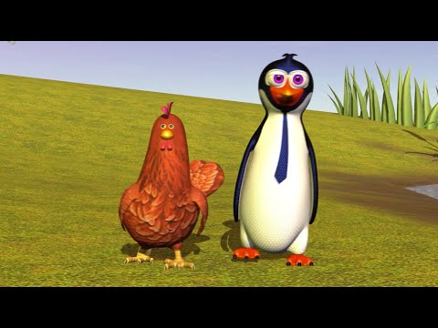 Il Pinguino E La Gallina - Canzoni per Bambini | La Fattoria di Zenon