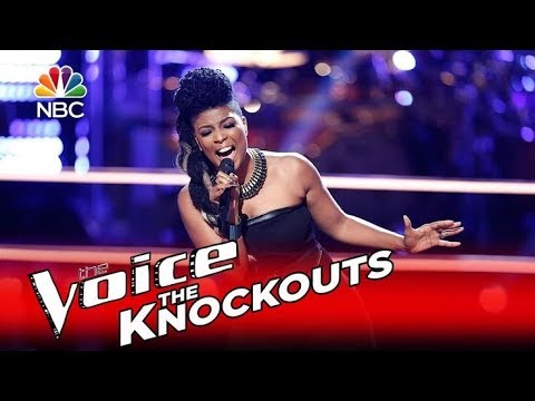 The Voice 2016 Knockout - Courtney Harrell- 'River Deep, Mountain High'