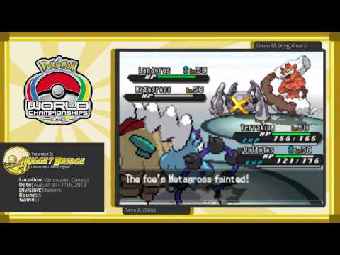 VGC' 13 World Championships - Baris A. (Billa) vs Gavin M. (kingofmars) Game 3
