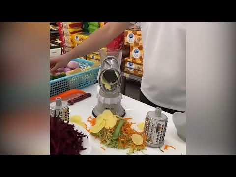 Πολυ Τρίφτης NutriSlicer® 3 Είδη Κοπών Ανοξείδωτος