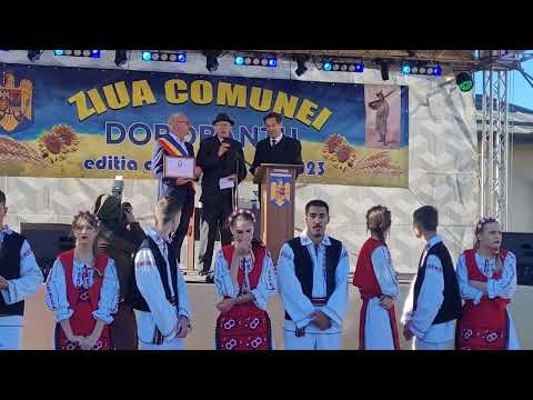 Paul Craiu a primit titlul de cetățean de onoare al comunei Dorobanțu