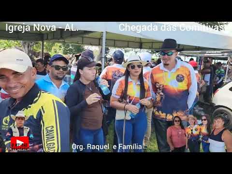 Vid. 01 -  Chegada das  comitivas  4° Cavalgada da Raquel 24/05/26
