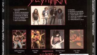 Devastation - escape to violence  - 1989 us