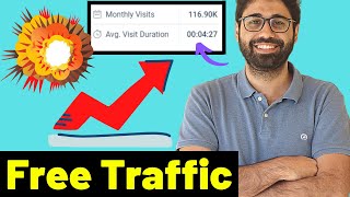 How To Get Free Traffic From 6 Free Websites! Traffic Bomber Method (2021)