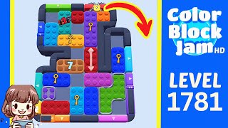 Solution du Niveau 1781 de Color Block Jam