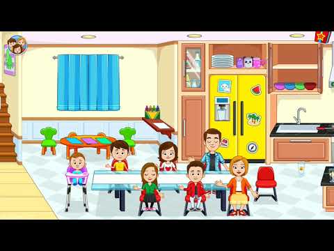 My Town : Home Doll House -- Family Play House  ( Part --1 )