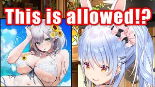 Pekora React To Noel's Extreme Swimsuit In Hololive Dreams【Hololive】