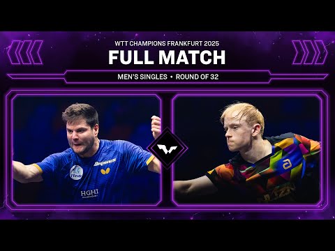 FULL MATCH | Dimitrij Ovtcharov vs Andre Bertelsmeier | MS R32 | #WTTFrankfurt 2025
