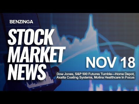 Stock Market News Today | Dow Jones, S&P 500 Futures Tumble | Nov 18, 2025