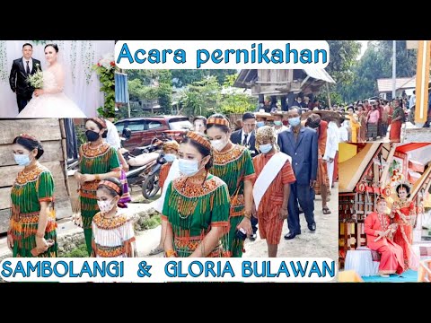 Acara pernikahan sambolangi dan gloria bulawan di toraja
