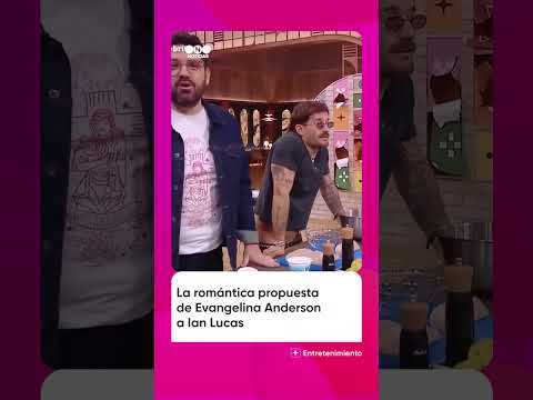 La romántica propuesta de Evangelina a Ian Lucas