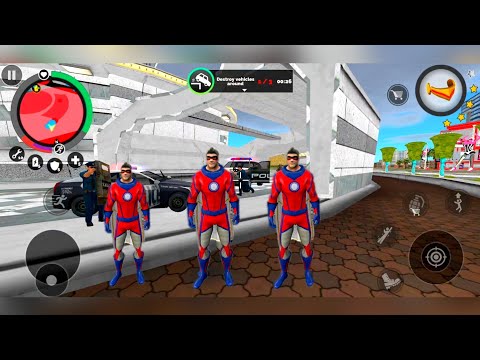 Playing as Superhero in Vegas Crime Simulator 2 | Android GamePlay