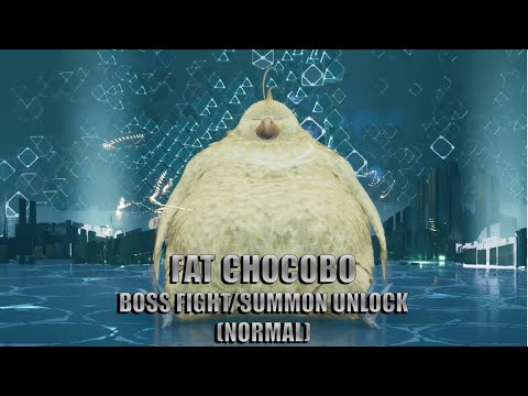 Final Fantasy 7 Remake: Fat Chocobo Boss Fight and Unlock (Normal Mode)