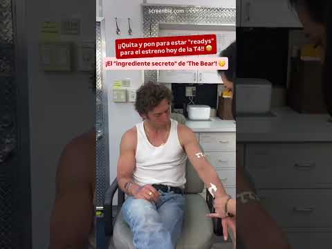 La INCREÍBLE preparación de #jeremyallenwhite para lograr el look de su personaje en #thebear