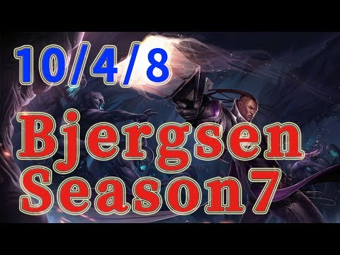 TSM Bjergsen Lucian MID vs Kassadin Patch 7.10