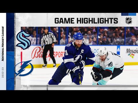 Kraken @ Lightning 12/13 | NHL Highlights 2022