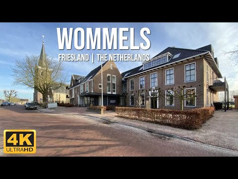 Wommels 🇳🇱 4K Evening Walk in this beautiful Frisian village ☀️