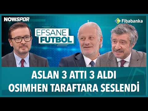 Galatasaray - Alanyaspor | Retro Formalar, Yeni Kurallar | Ersin Düzen, Tugay Kerimoğlu, Tümer Metin