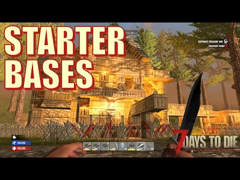 7 Days To Die - Simple Starter Bases Video