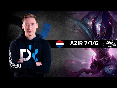 Highlights DK Chapapi with Azir - EU MASTERS 2020 Spring Play-In
