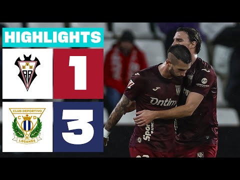ALBACETE BP 1 - 3 CD LEGANÉS | RESUMEN LALIGA HYPERMOTION